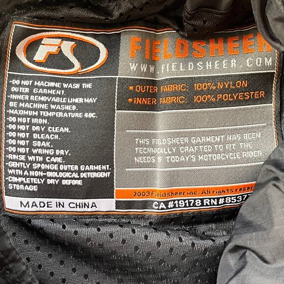 Field Sheer 3 in 1 Motorcycle Adventure Pant Men XL Black Armor Reflective NWT - Picture 12 of 16